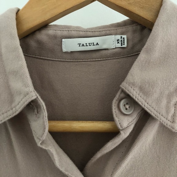 Aritzia Talula button long sleeve shirt - Picture 1 of 4